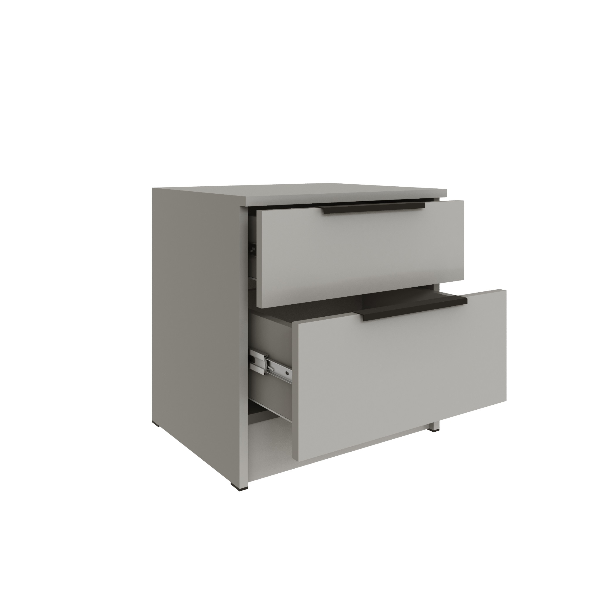 Тумба прикроватная Мадрид 450х472х380 мм 2 ящ Кашемир