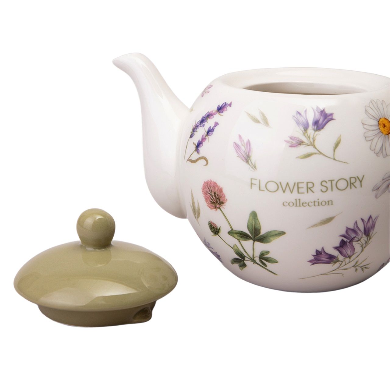 Чайник заварочный Agness Flower story 900 мл