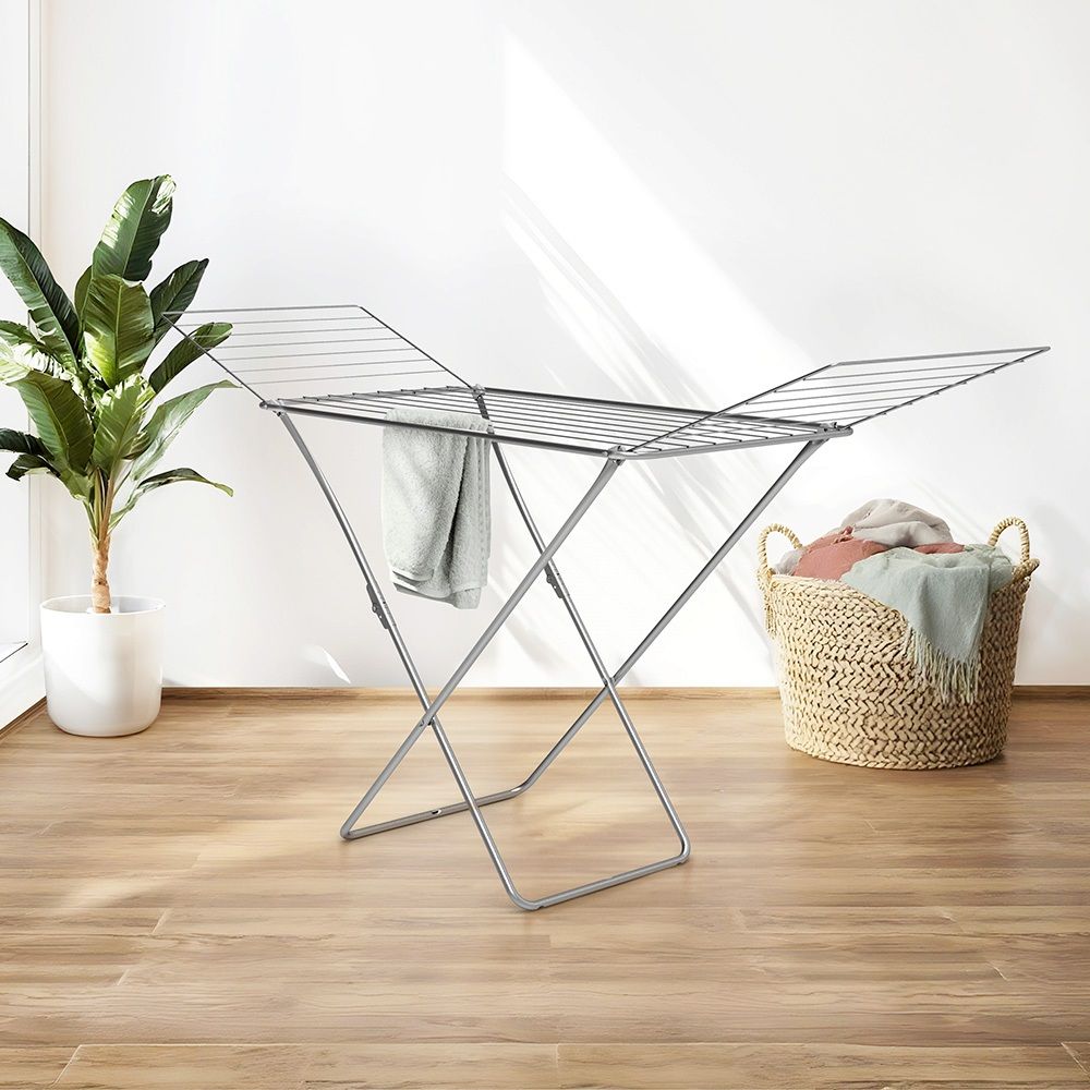 Сушилка для белья напольная Nika СБП2/С 20 м серебро