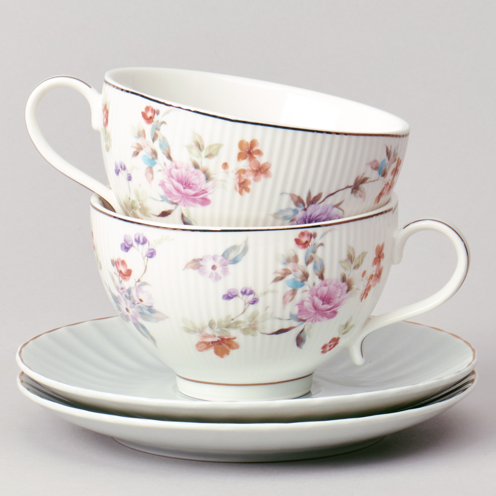 Набор чайный Lefard Времена года на 2 персоны 4 предмета 250 мл фарфор 42-570