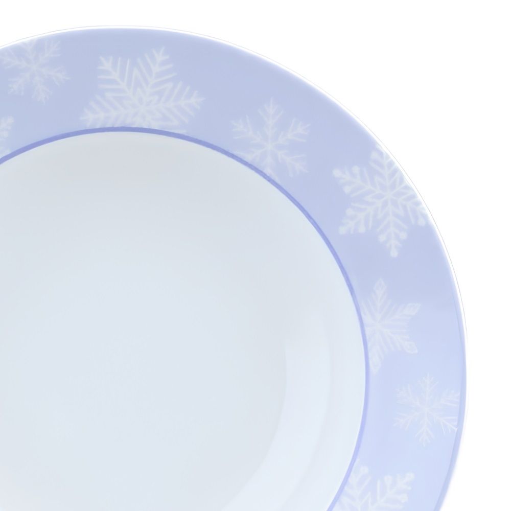 Тарелка суповая Идиллия Морозное утро 20 см фарфор