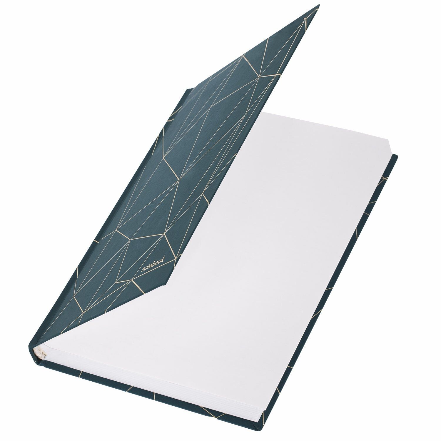 Ежедневник А5 линия 128 л. твердый Staff Silver 113526