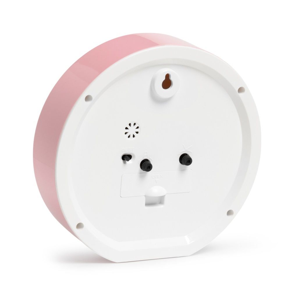 Будильник Легкого пробуждения d15 см розовый