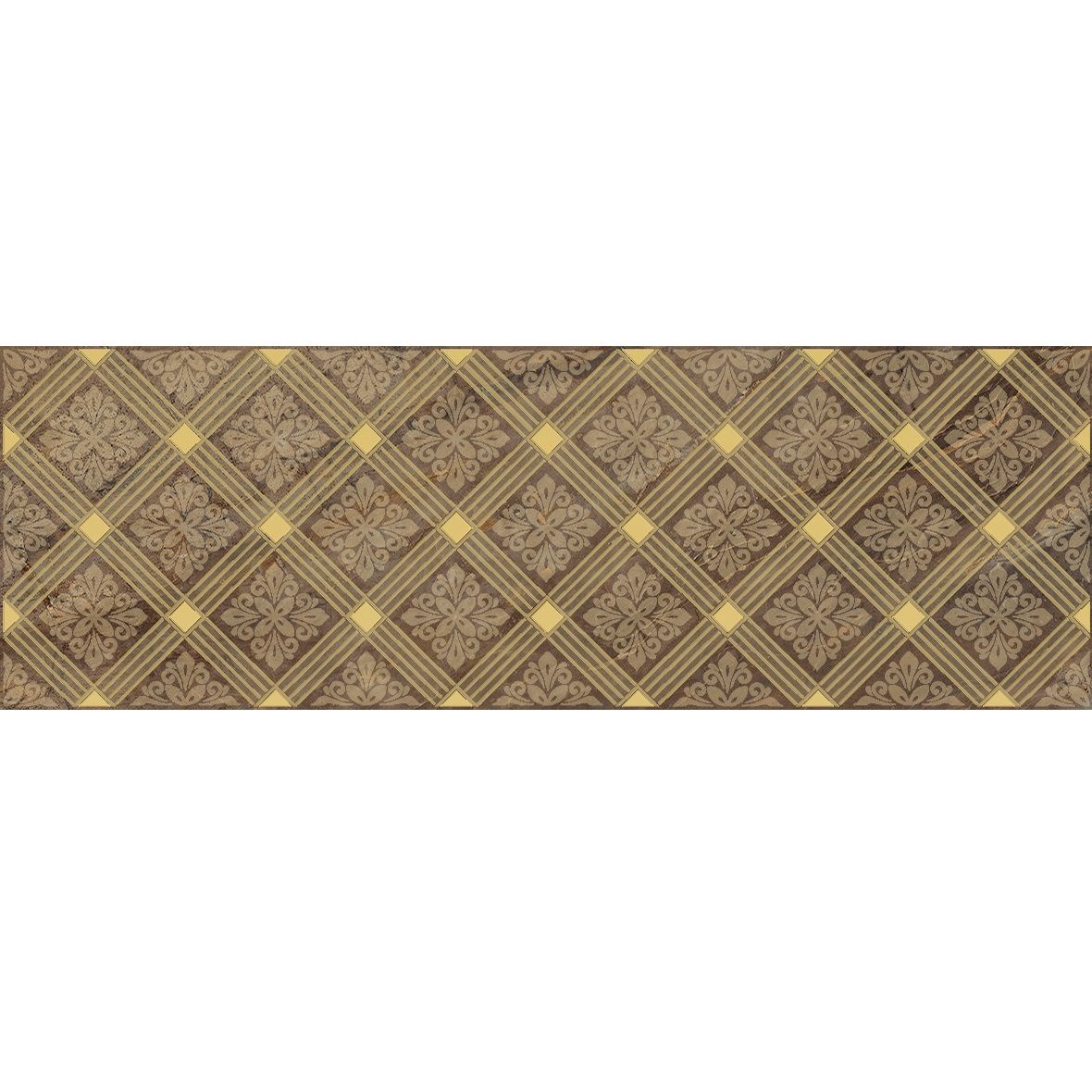 Декор Royal коричневый 20х60см