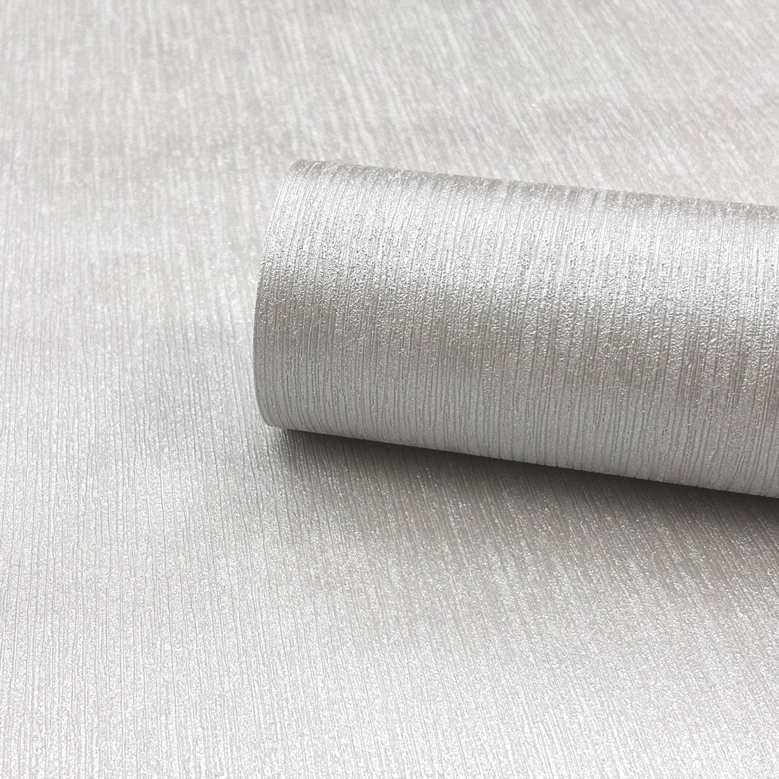 Обои Erismann Дольче 61049-04 серые лен 1,06х10 м