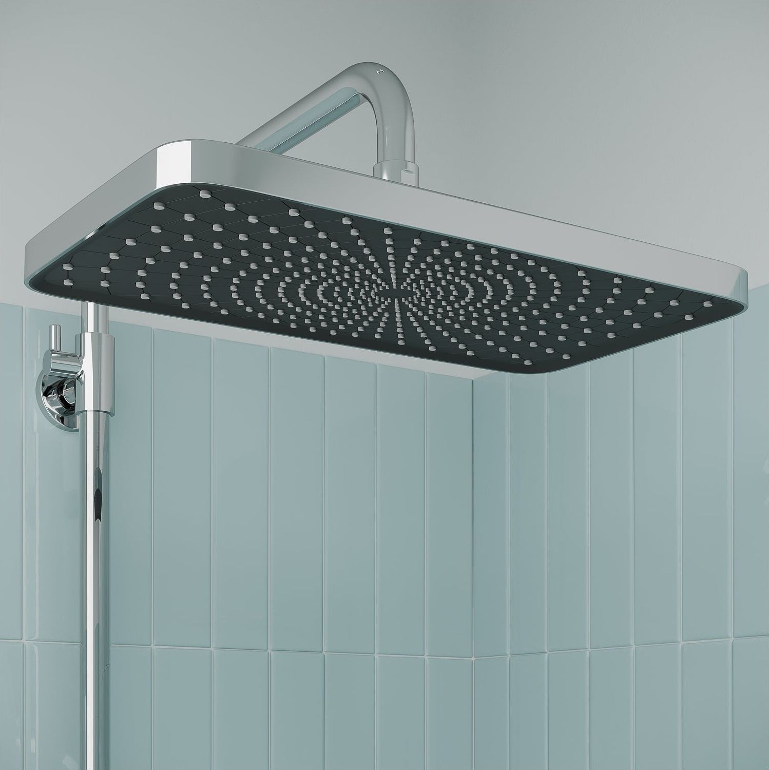 Душевая система Iddis Parker PARSB3Fi06 с тропическим душем