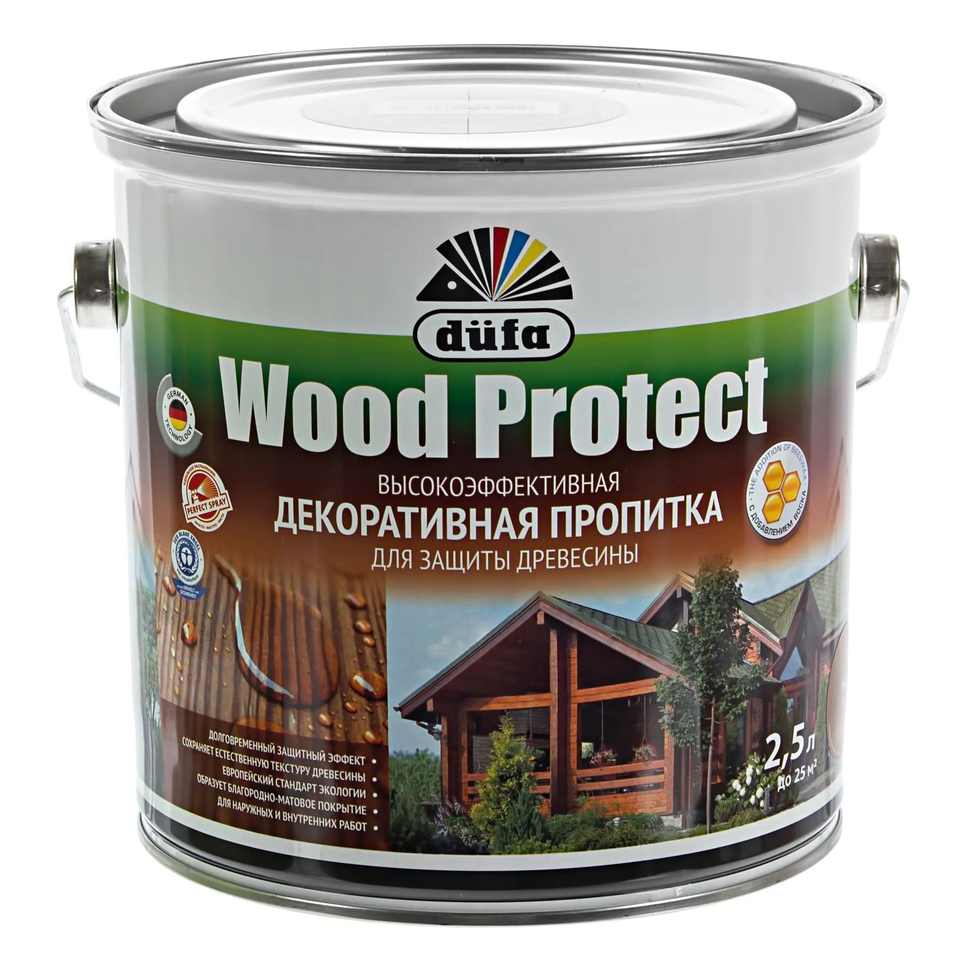 Пропитка WOOD PROTECT "Dufa" тик 2,5л