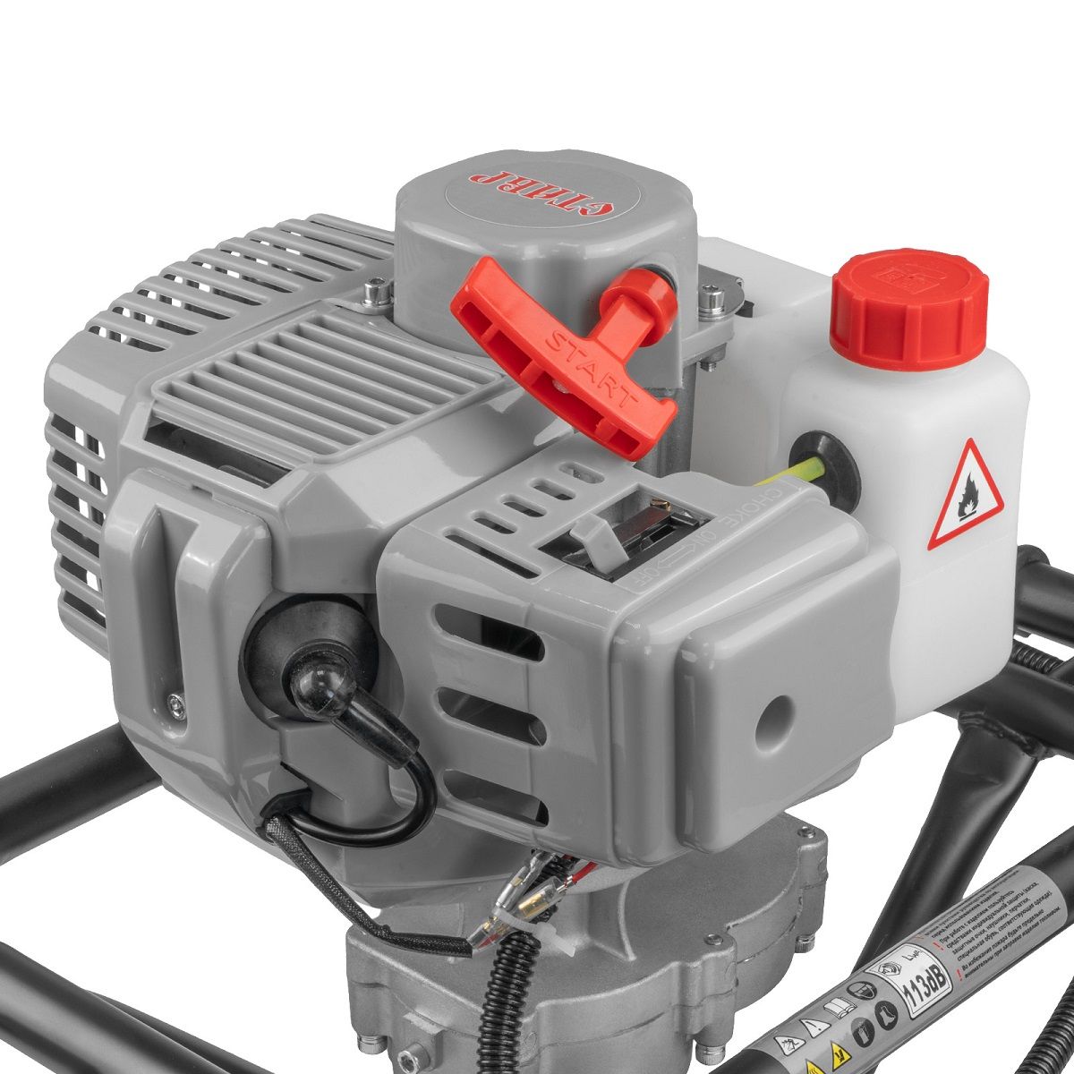 Мотобур бензиновый Ставр МББ-2200 2200 Вт/3л.с объем двигателя 52см3