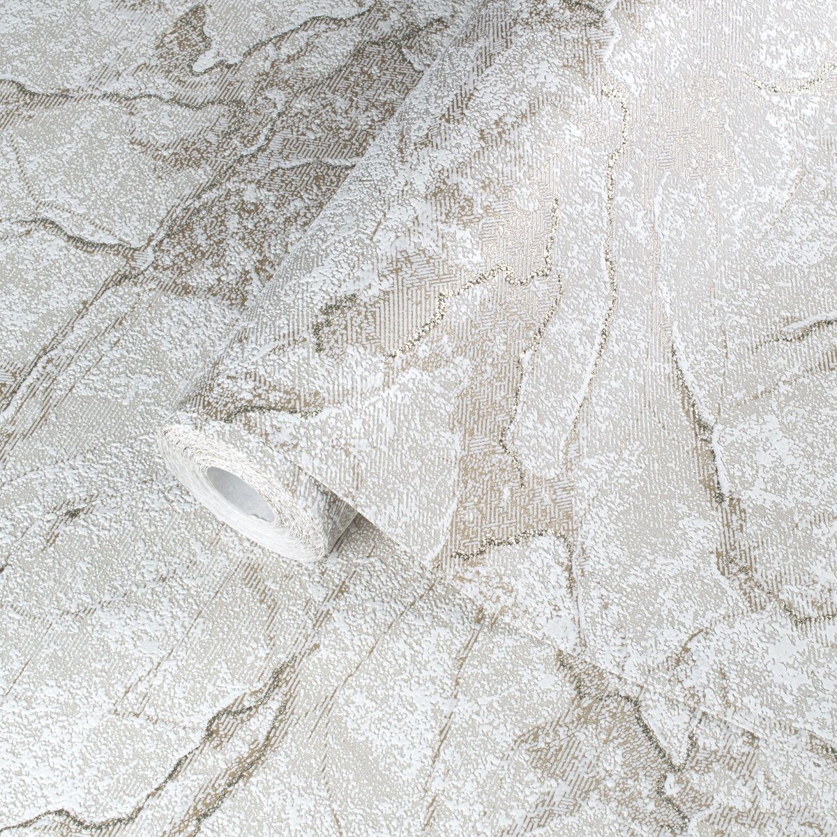 Обои Aurora Мираж С50 5041 02 бежевые мрамор 1,06х10,05 м