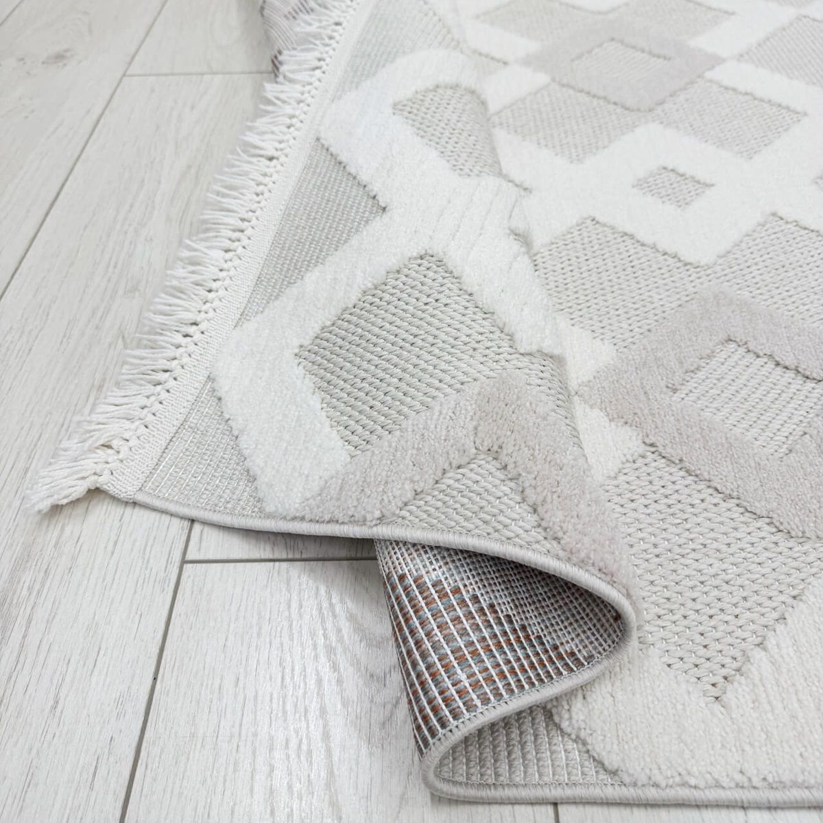 Ковер Поло EN 261 1,2х1,8 м кремово-бежевый