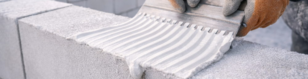 Клей для пеноблоков зимой морозостойкий – надежный способ продолжить кладку при минусе