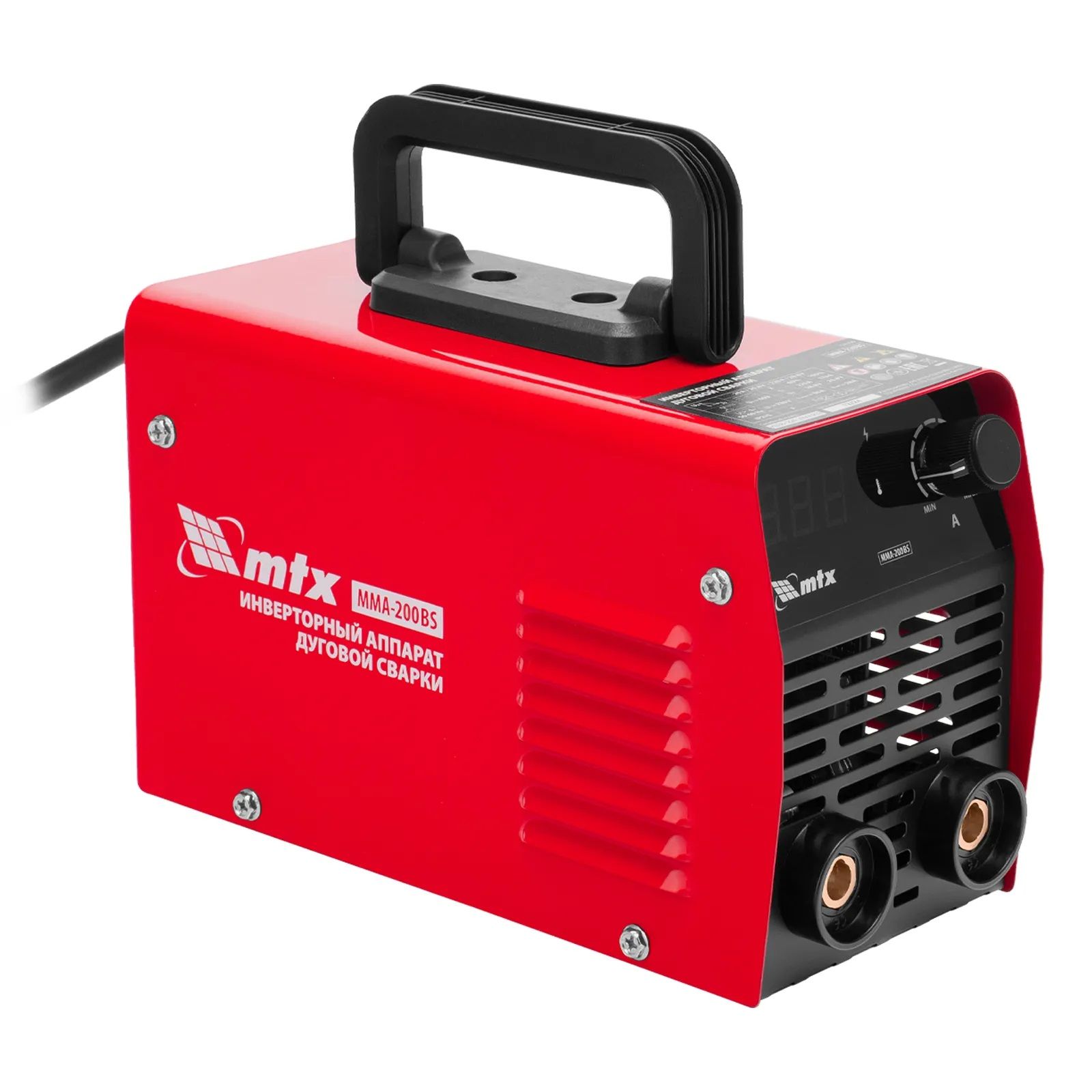 Сварочный аппарат инверторный MTX MMA-200BS 6,5кВт