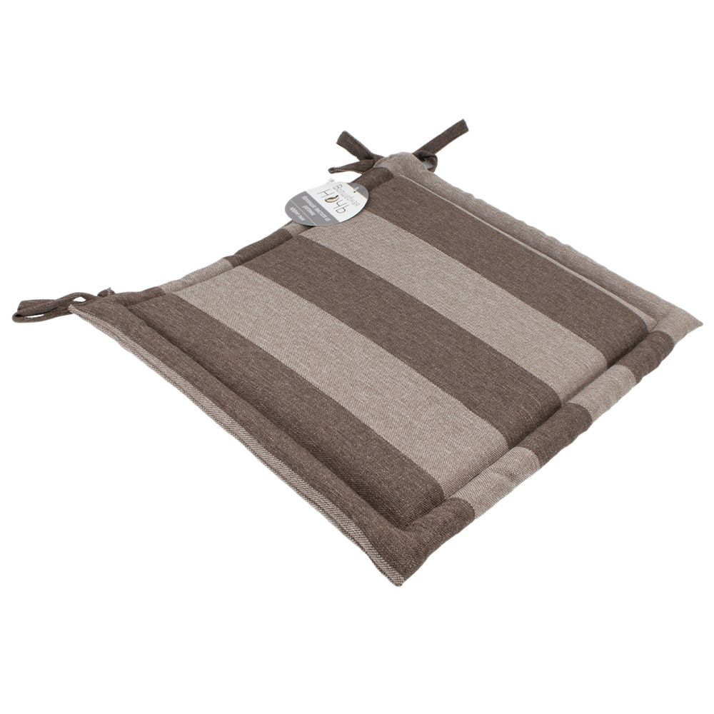 Подушка на стул Волшебная Ночь Зебра-капучино 40х40 см