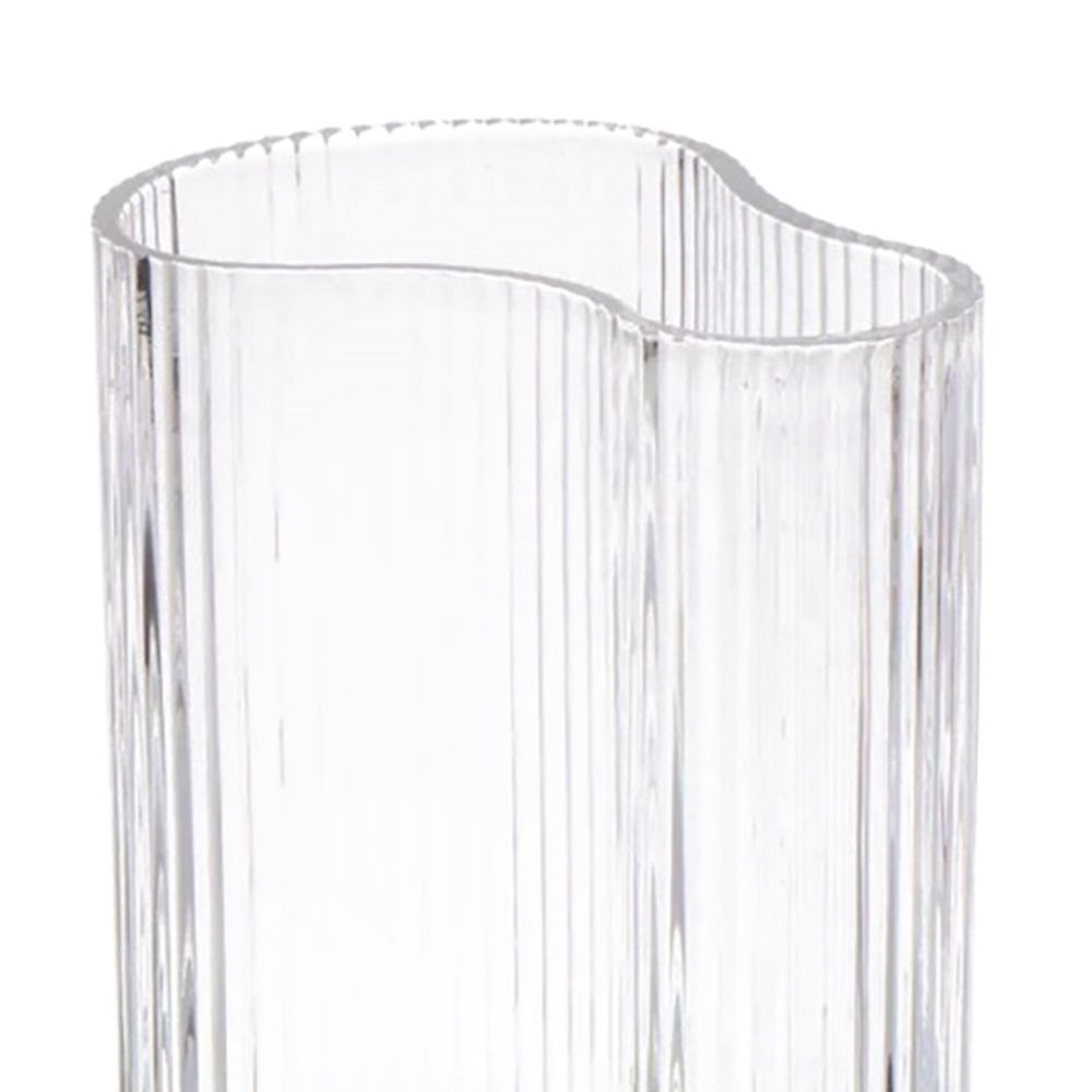 Ваза стеклянная 30х16х10 см 2024-0743