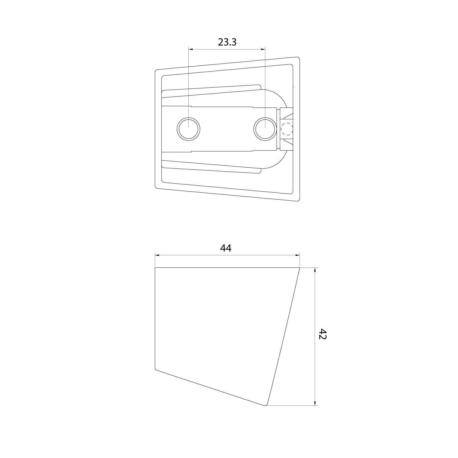 Держатель для душевой лейки Milardo 060CP01M53