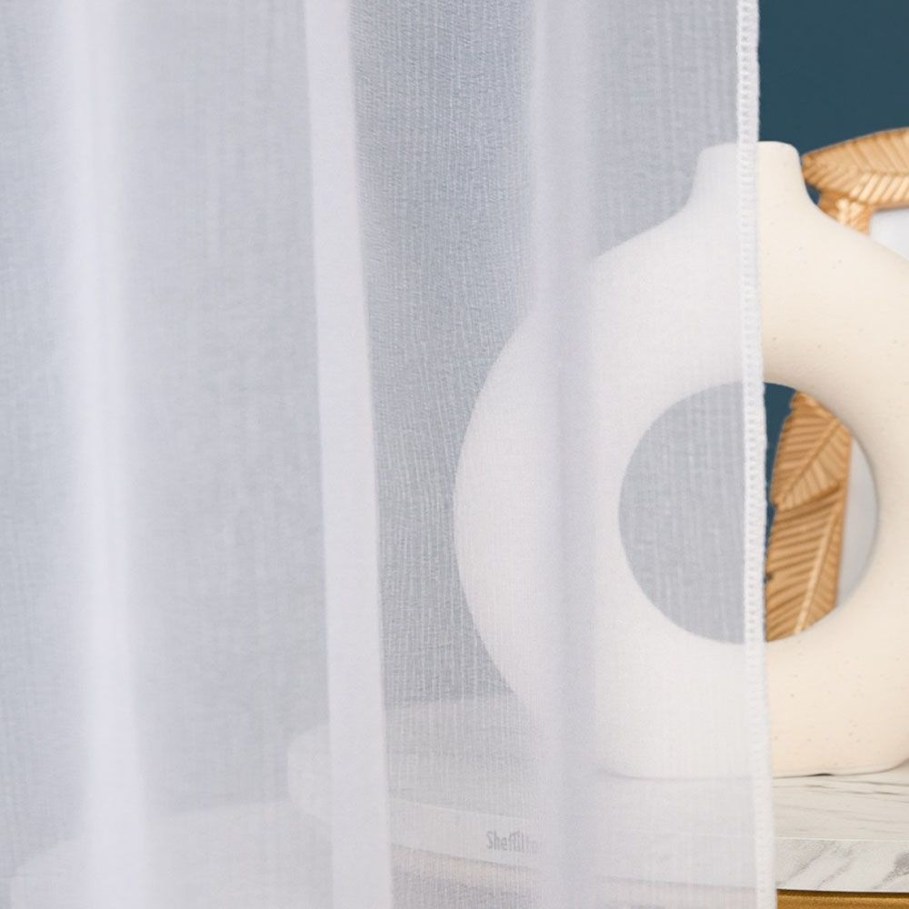 Ткань для штор Вуаль печать HH Y535-GS3206-02/280 Silk Pech ut молочный