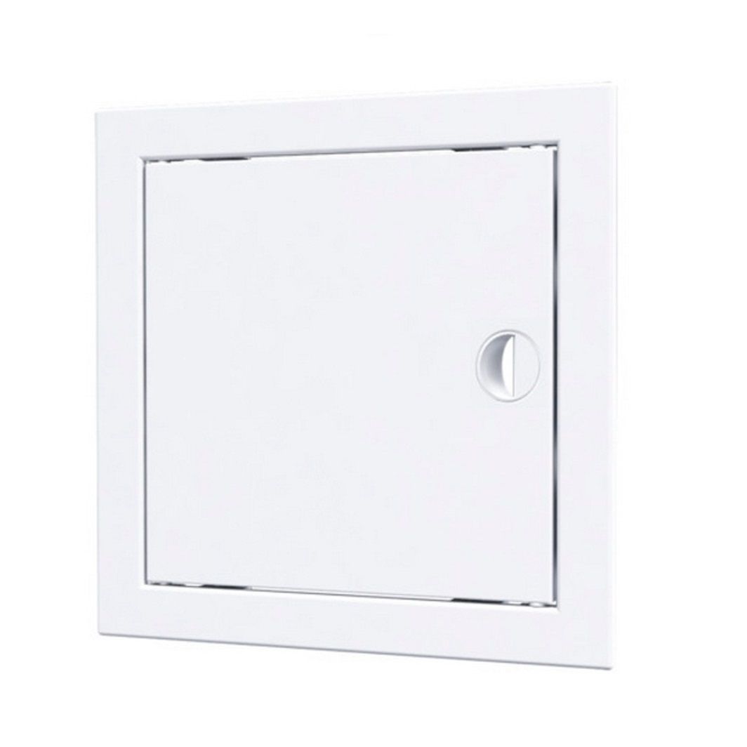 Люк-дверца ревизионная 460х460 с фланцем 400х400 с ручкой стальная с покрытием пол.эм.,ЛТ4040М