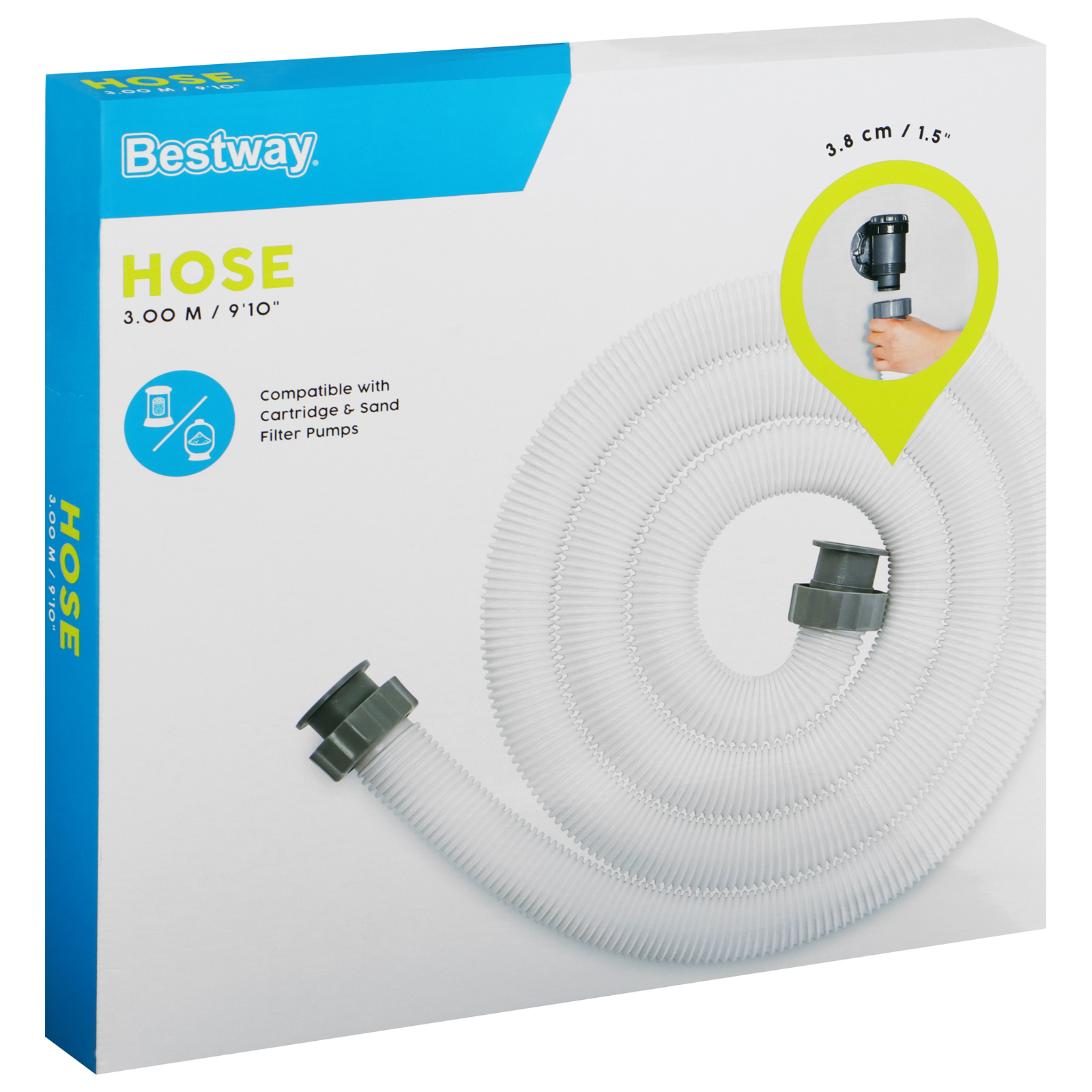 Шланг соединительный 38 мм 3 м Bestway 58368
