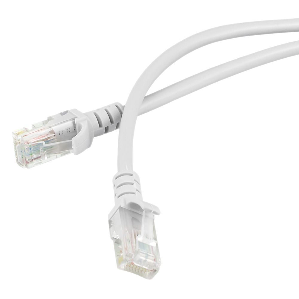 УДЛИНИТЕЛЬ компьютерный Патч-корд UTP4 cat 5е 5m литой серый