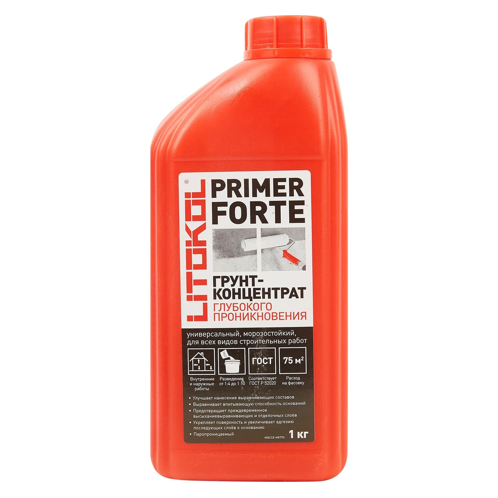 Грунтовка универсальная Litokol Primer Forte 1 кг
