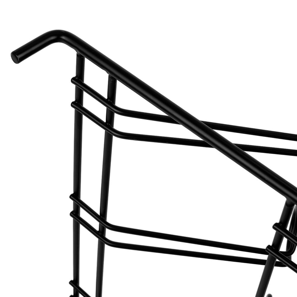 Полка для кружек черный матовый