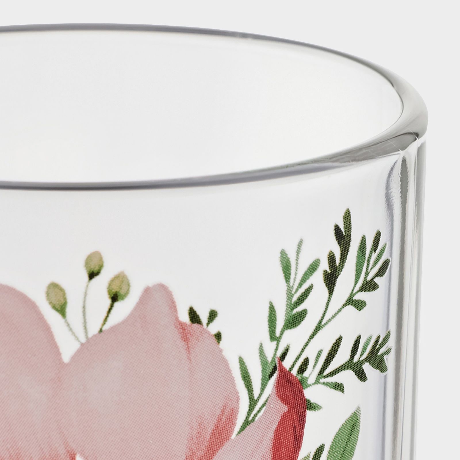 Кружка стеклянная 200 мл Green tea Нежность