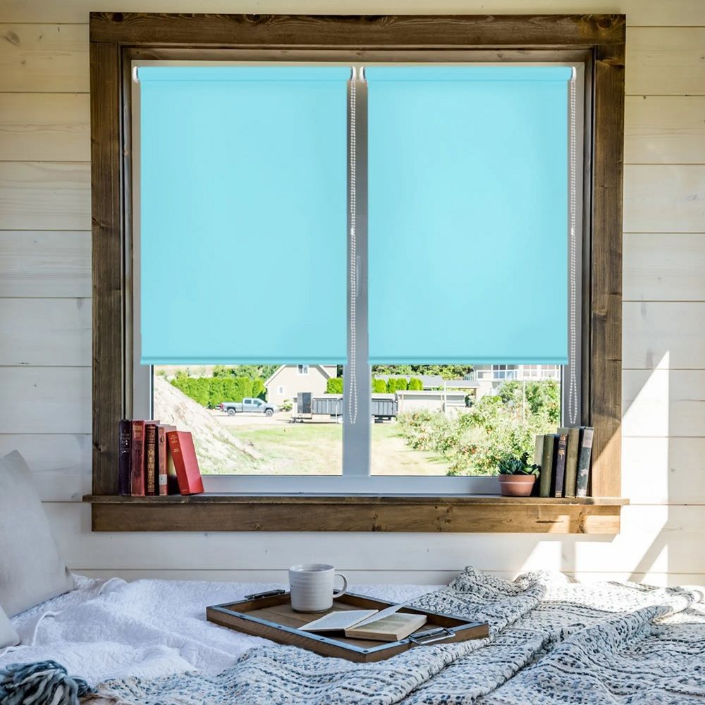 Штора рулонная Лайт 40х160 см бирюзовая