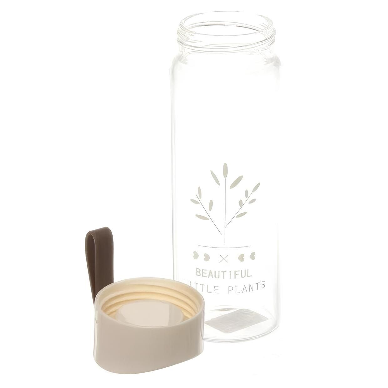 Бутылка питьевая стеклянная Naturel 350 мл 359-0606