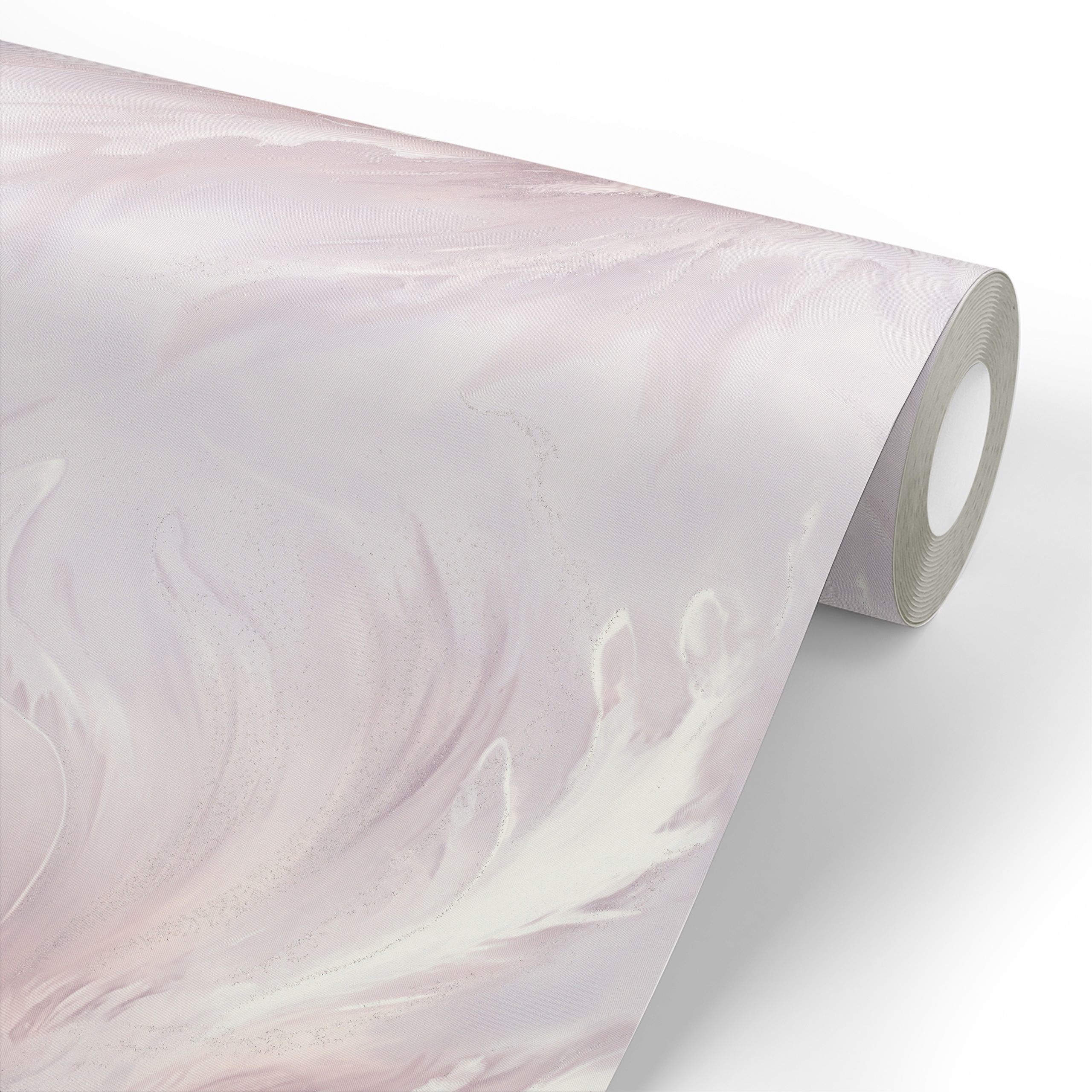 Обои Euro Decor Floravento 7324-12 пудровые абстракция 1,06х10,05 м