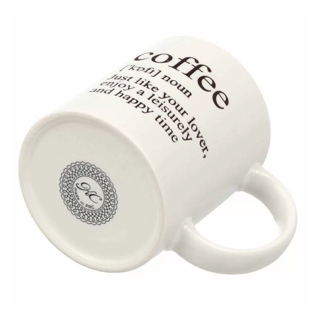 Кружка фарфоровая 310 мл Настроение вкуса микс