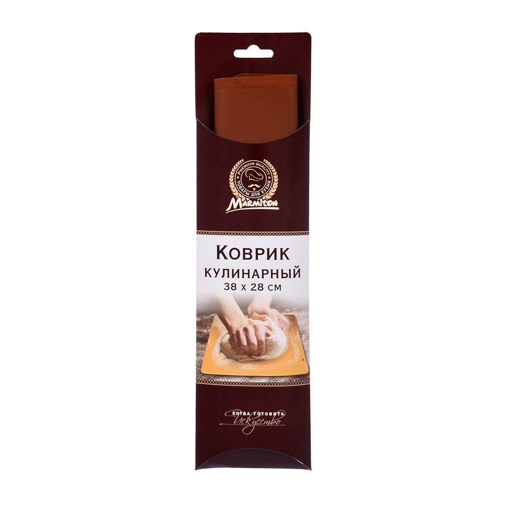 Коврик кулинарный силиконовый Marmiton 38х28х0,5 мм 16065