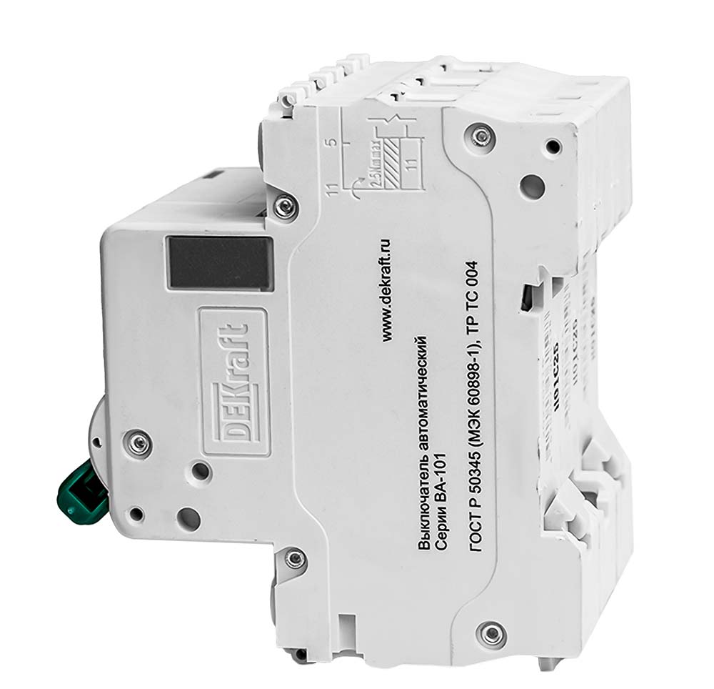 Выключатель автоматический модульный 3п C 25А 4,5кА ВА-101 SchE 11080DEK