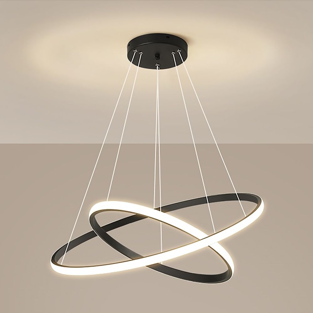 Светильник подвесной LED Decor 4031 Black 50Вт 3000-6000К 400х400 мм черный