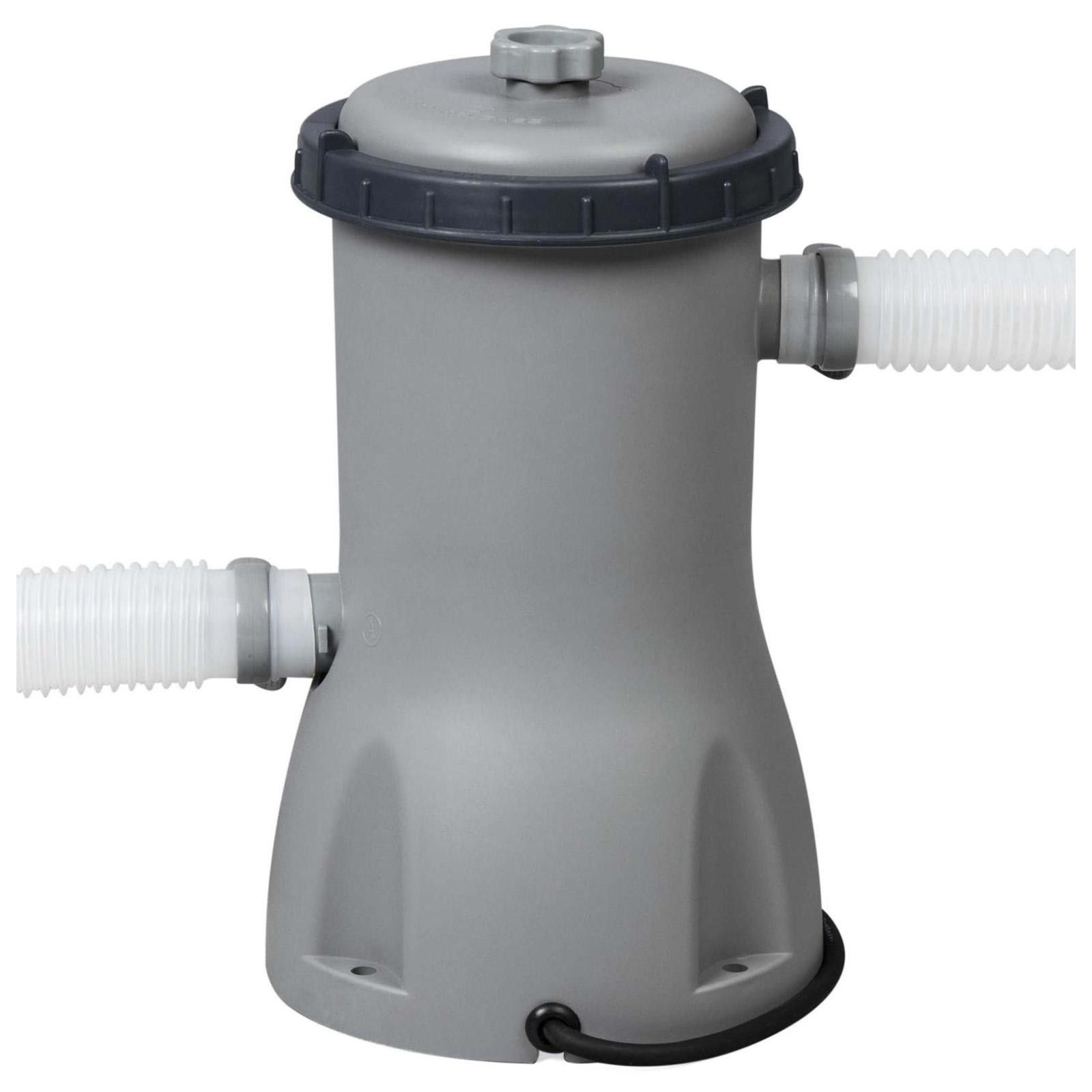 Бассейн каркасный круглый 427х107 см 13030 л Bestway Steel Pro Max ф-насос лестница чехол 5614Z