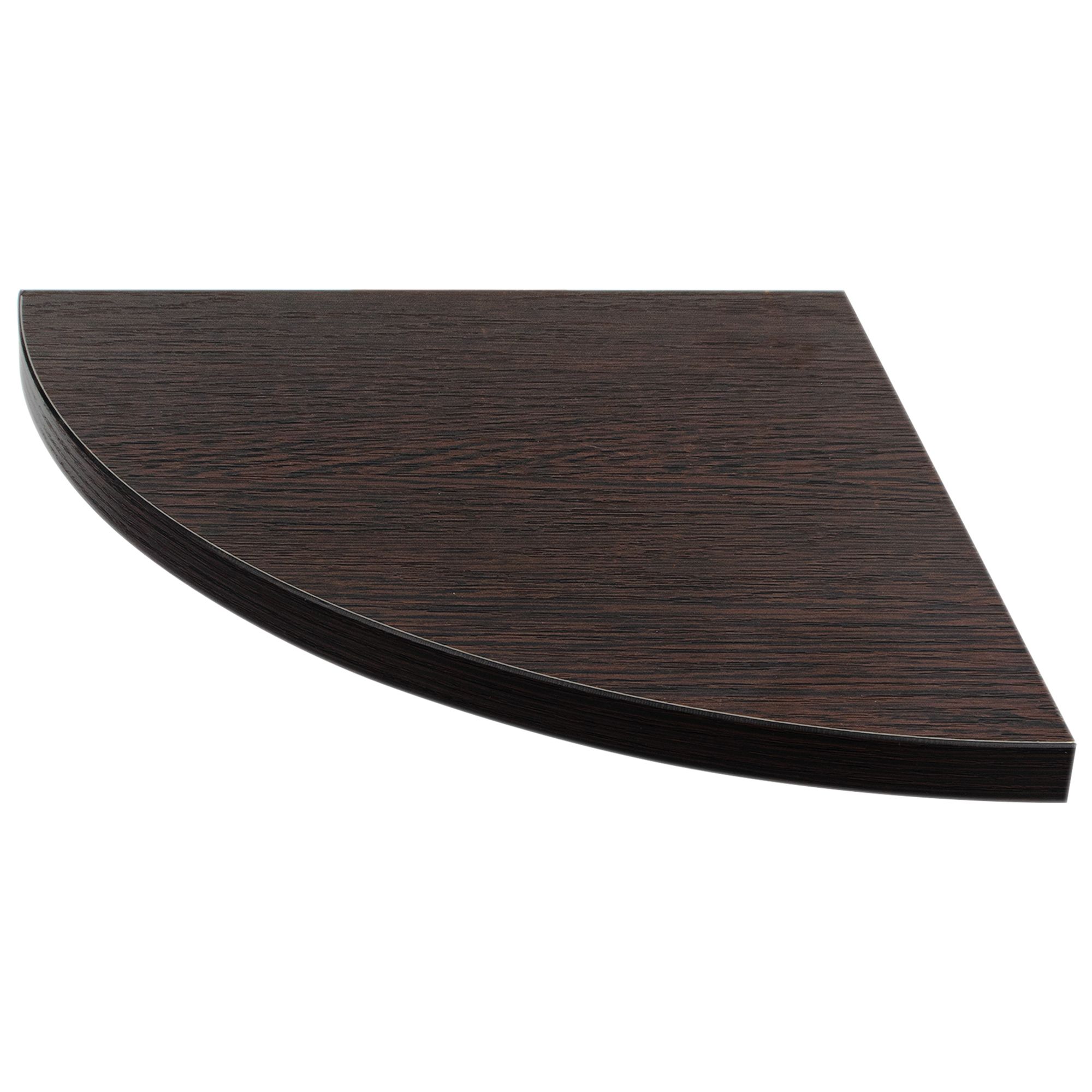 Полка настенная угловая П3-35 350х350х16 мм ЛДСП Венге