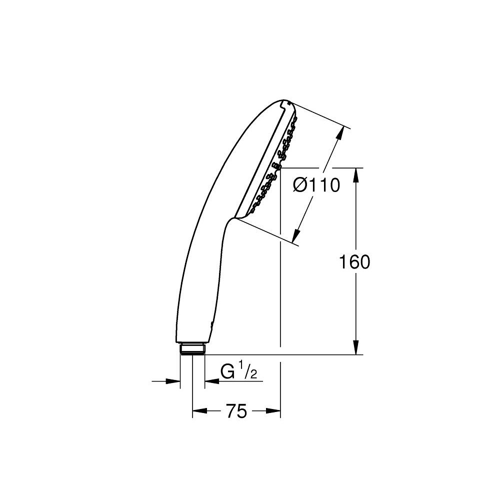 Душевой гарнитур Grohe Tempesta New 27853003