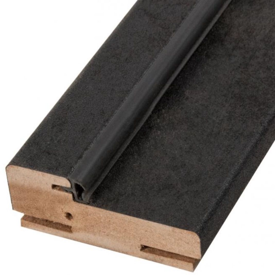 Брус коробочный телескоп 26х75х2070 мм New ПВХ Бетон графит