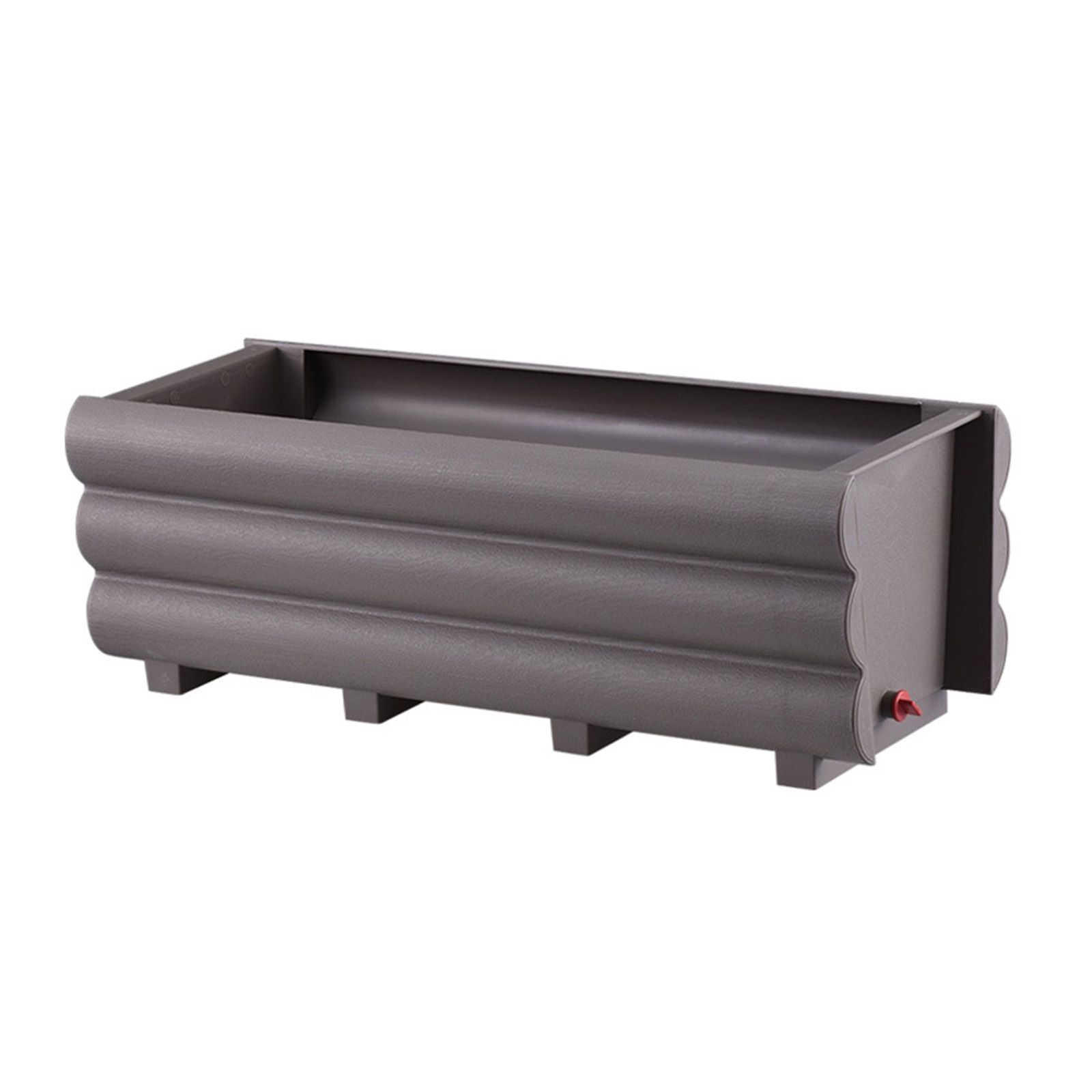 Кашпо коричневое 50х20х18 см 2024-3281-1