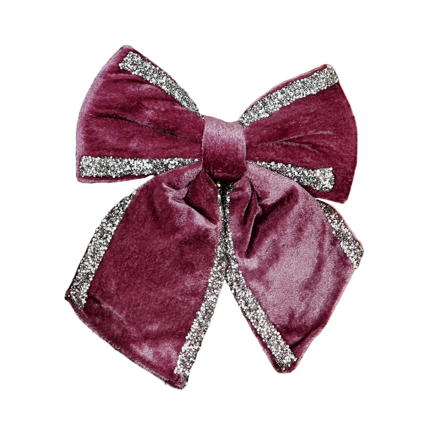 Украшение новогоднее Моя Елочка Бант 20х25 см розовый 2025-0977