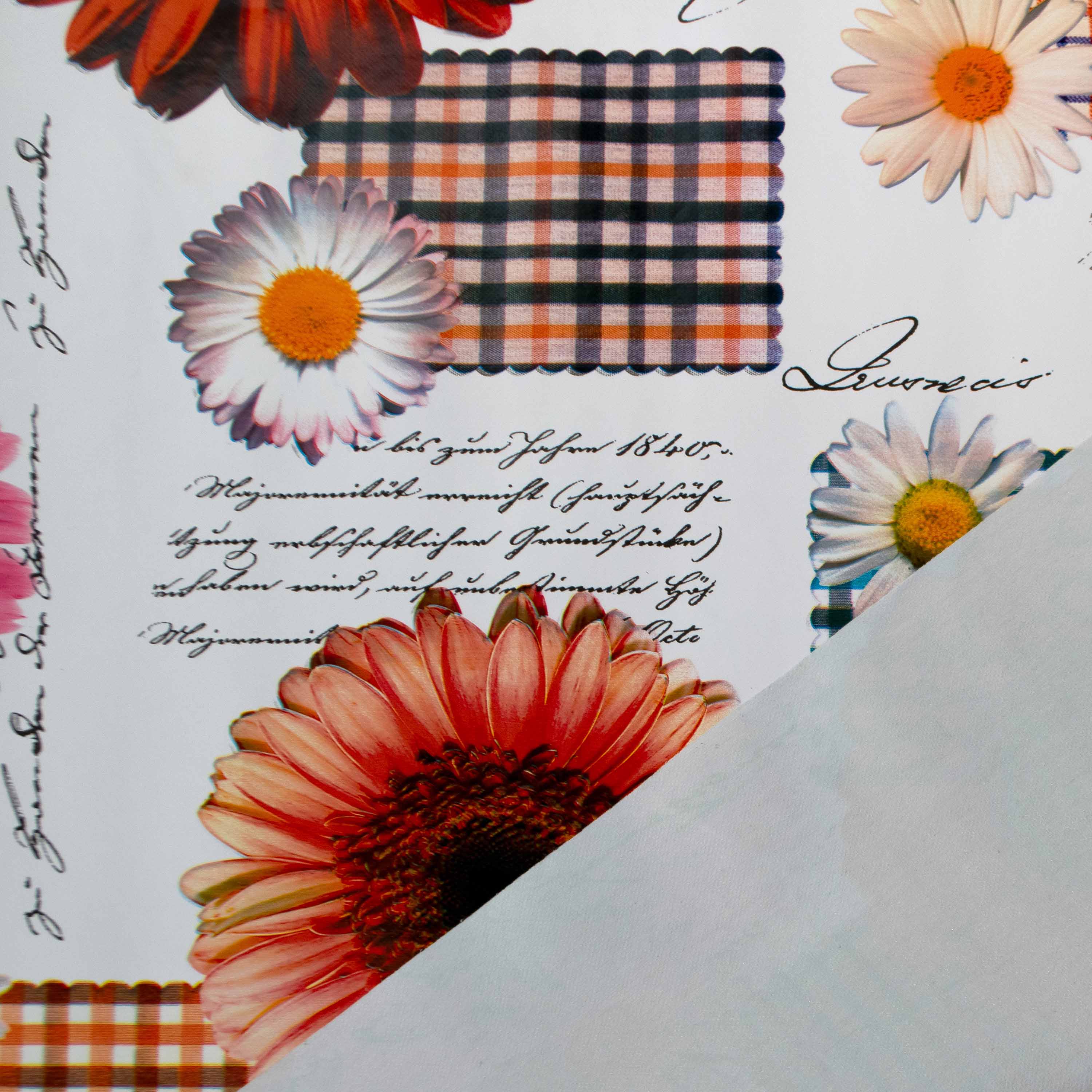 Клеенка ПВХ на нетканной основе Dekorelle Jakline 010-3 1,4 м