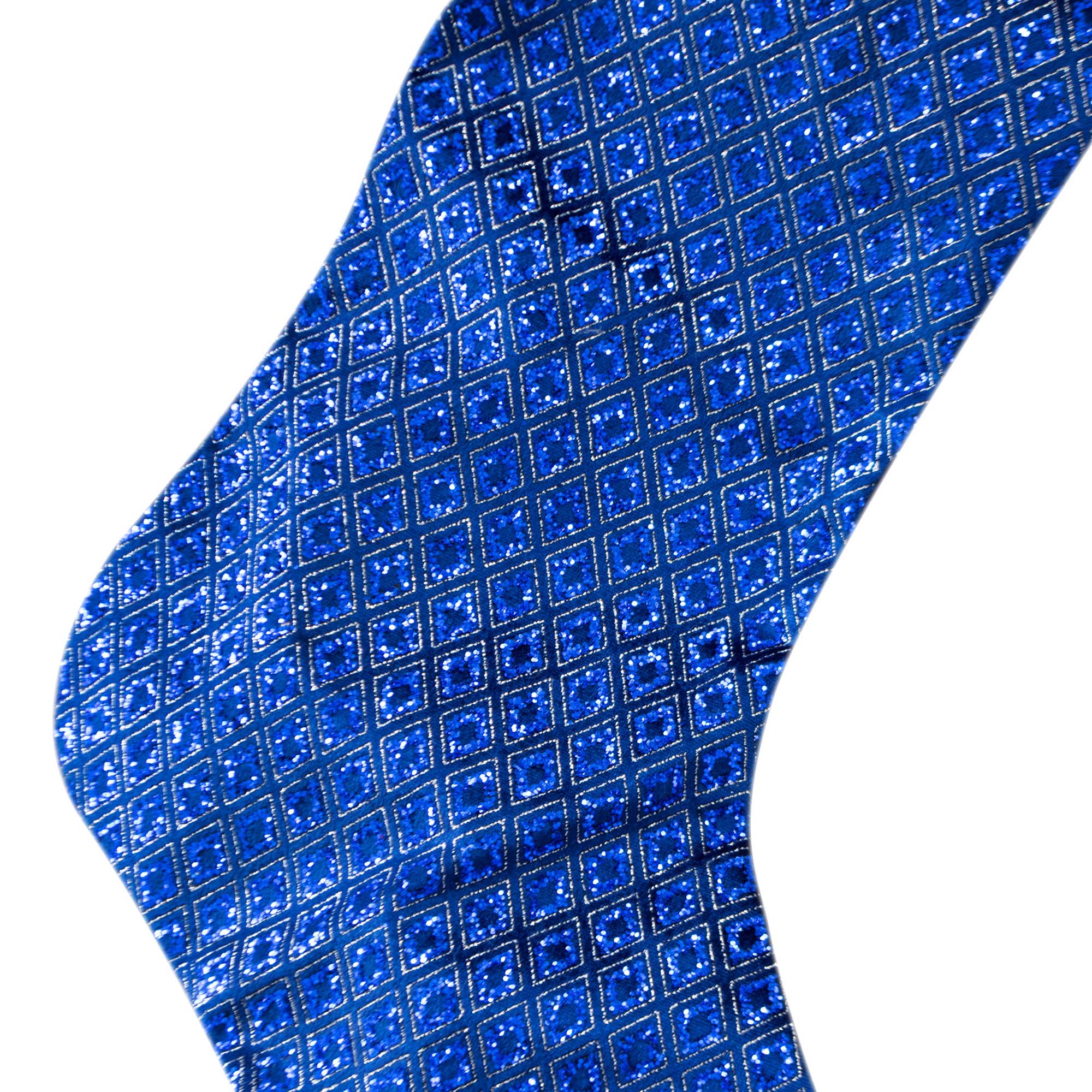 Украшение новогоднее Носок 30х43 см синий 754213