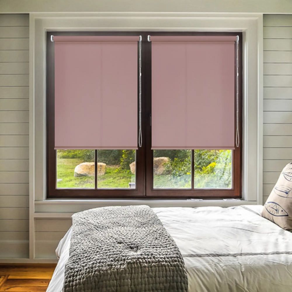 Штора рулонная Лайт 100х160 см нюдовая