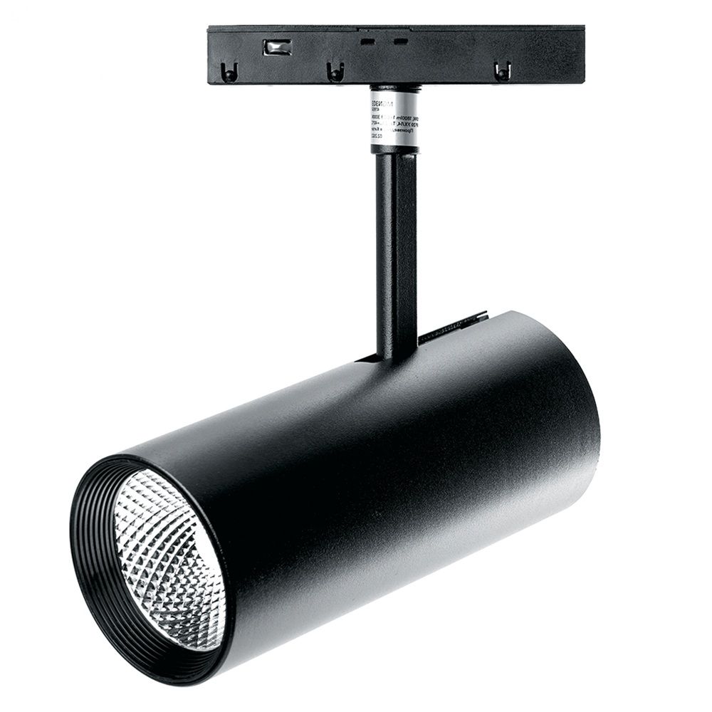 Светильник светодиодный трековый низковольтный Feron 20W 1800 Lm 3000К 35 градусов черный MGN303