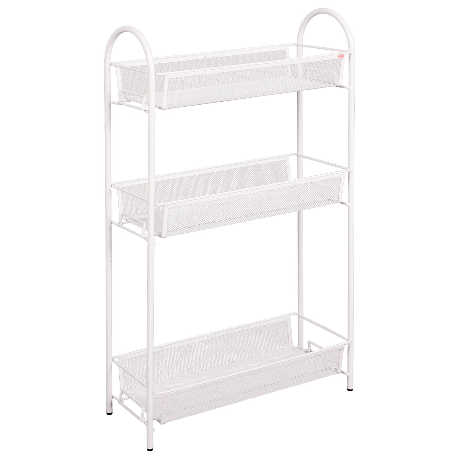 Этажерка Ладья 13 410х750х170 мм 3 секции белая