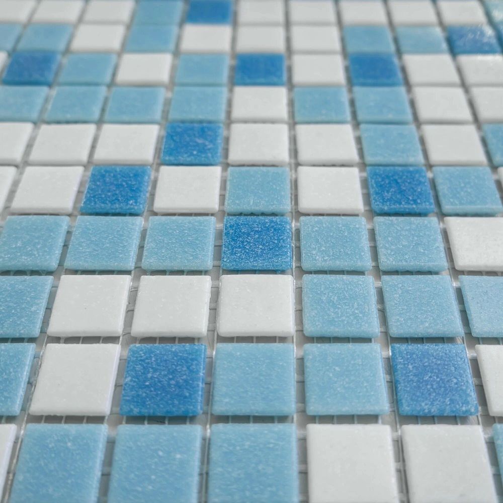 МОЗАИКА Elada MCD 002 (327*327) бело-голубой 1,07 кв.м.