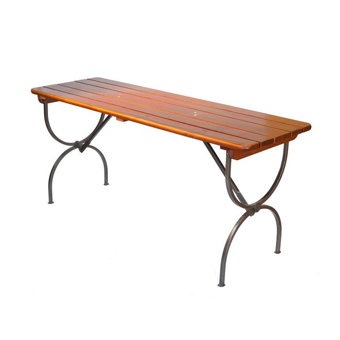 Стол складной дерево/металл 1800х580х900 мм Линц