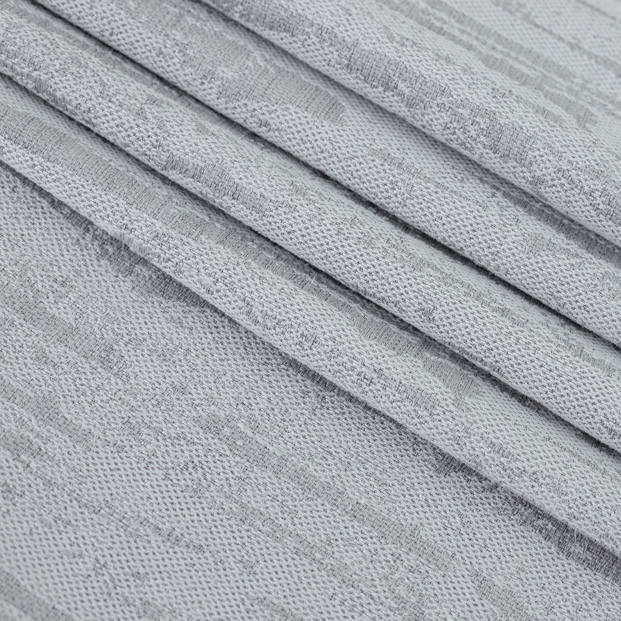 Ткань для штор Портьера жаккард HH GD4114-05/280 PVJac 20m светло-серый