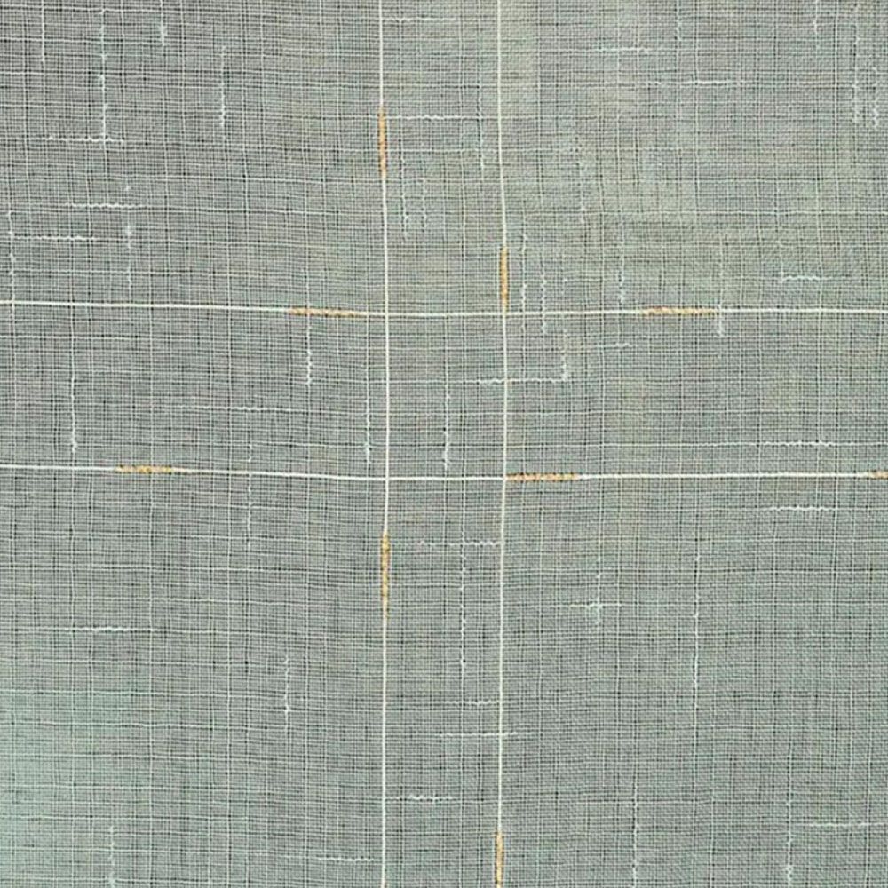 Тюль Лён 270х160 см белый с золотом ГП