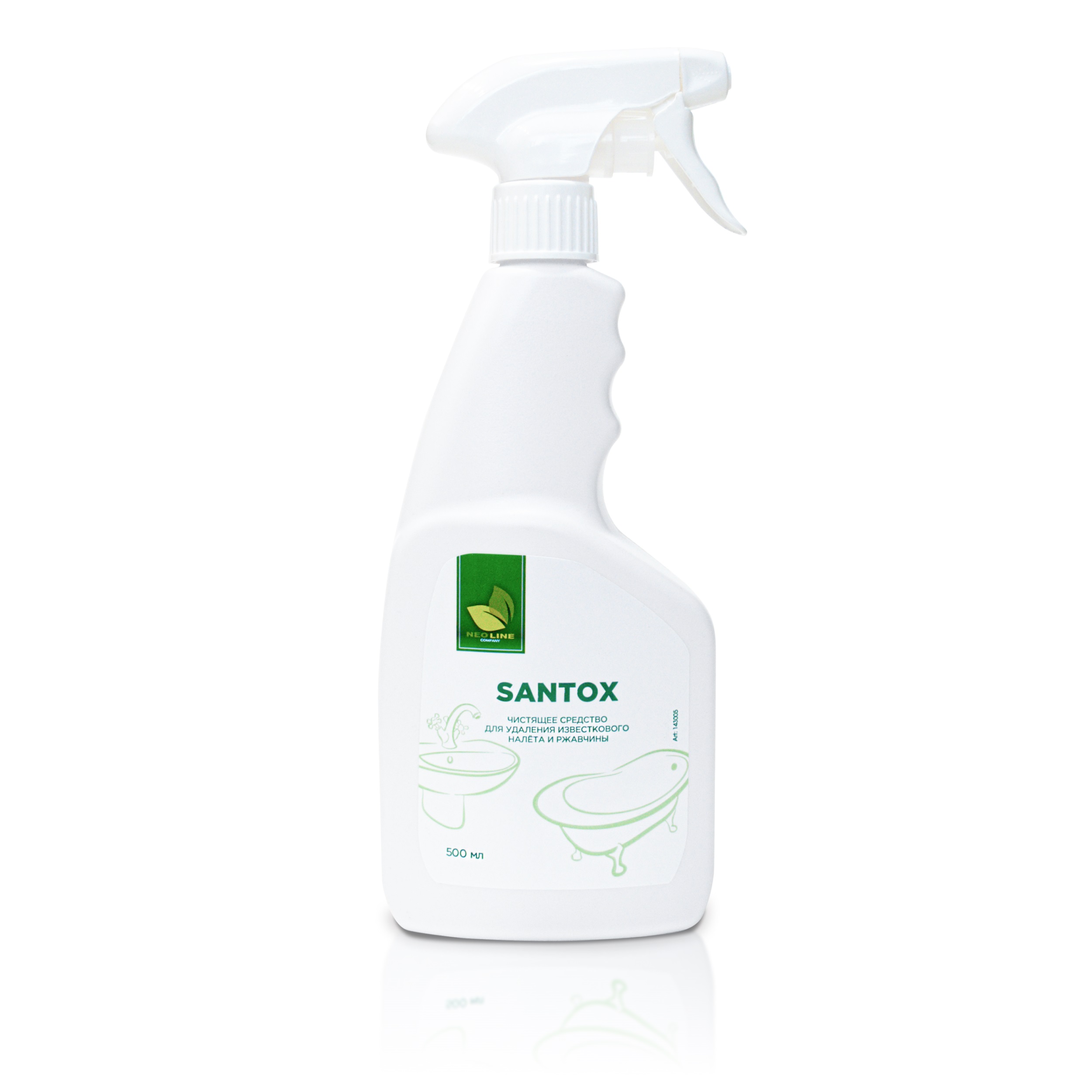 Средство чистящее от налета и ржавчины Santox 500 мл