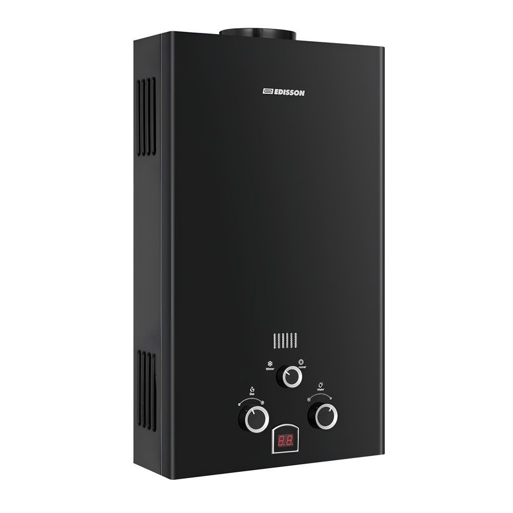 Колонка газовая Edisson E 20 D Black 10 л/мин